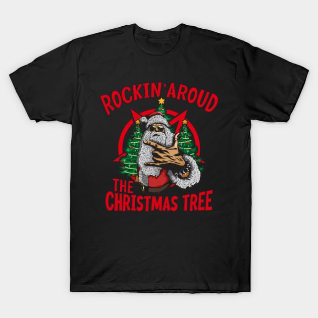 Rocking Around The Christmas Tree T-Shirt by ARMU66